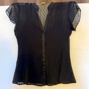 Womenβs Black Blouse w/ Cami!